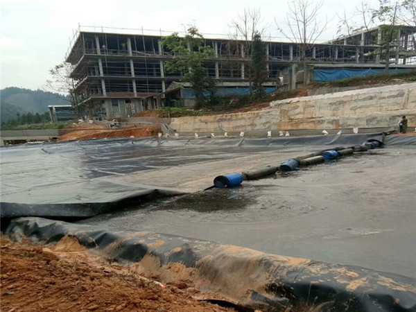 遵义高分子土工膜,垃圾处理厂藕池土工膜图片第5张-蓝狮土工材料